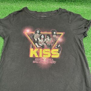 Project Karma Kiss You Drive Us Wild We'll Drive T-Shirt Size Womens Large Black